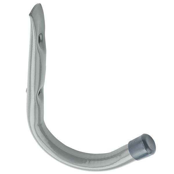 National Hardware National Hardware 4.75 in. L Powder Coated Gray Steel Handy Hook 30 lb. cap. 2 pk N112-046 - main